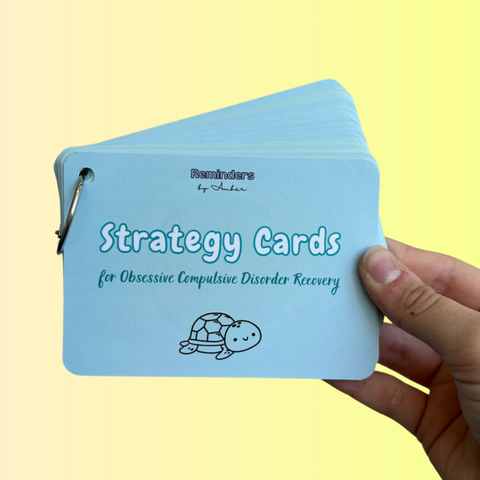 OCD Strategy Cards - NEW AND IMPROVED