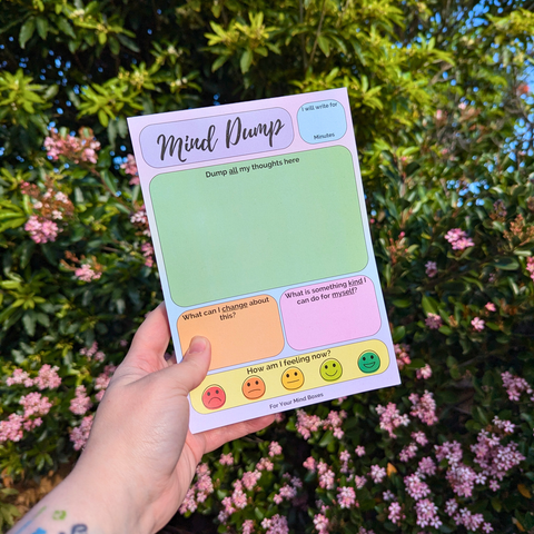 A5 Mind Dump Notepad - 50 and 100 Sheets